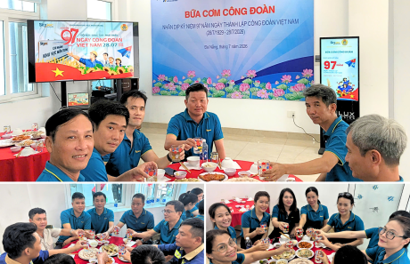 BỮA CƠM CÔNG ĐOÀN NĂM 2026 TẠI CHI NHÁNH SKYPEC KHU VỰC MIỀN TRUNG CHIA SẺ ĐỂ THẤU HIỂU – ĐỒNG HÀNH ĐỂ PHÁT TRIỂN